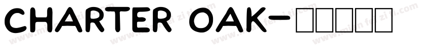 Charter Oak字体转换